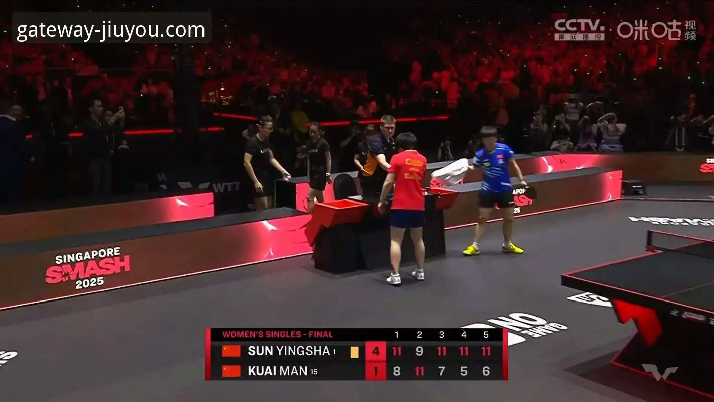 揭秘孙颖莎新加坡大满贯首轮起伏背后的观赛新体验